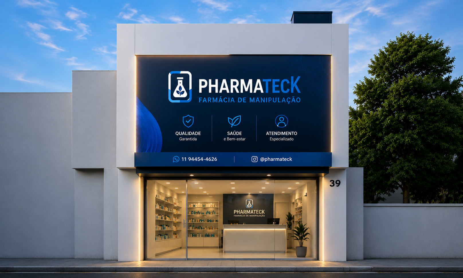 Home 1 Pharmateck e uma farmacia de manipulacao especializada