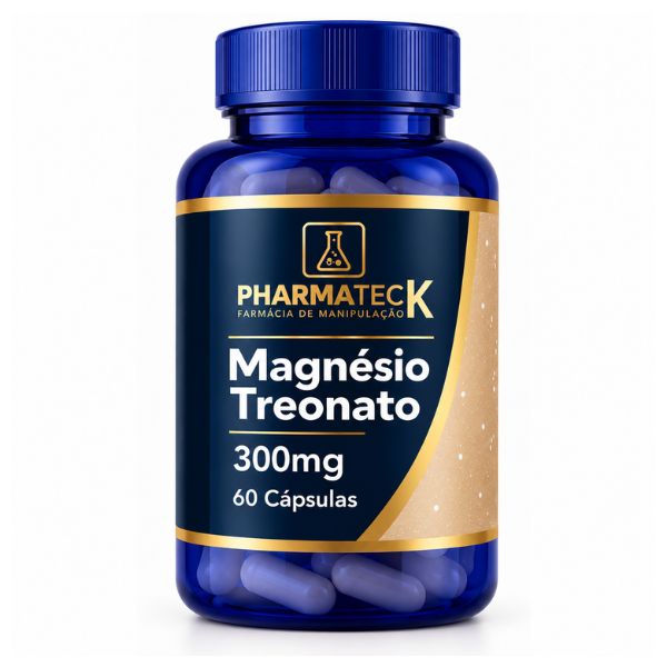 Magnésio Treonato 300 mg – 60 Cápsulas